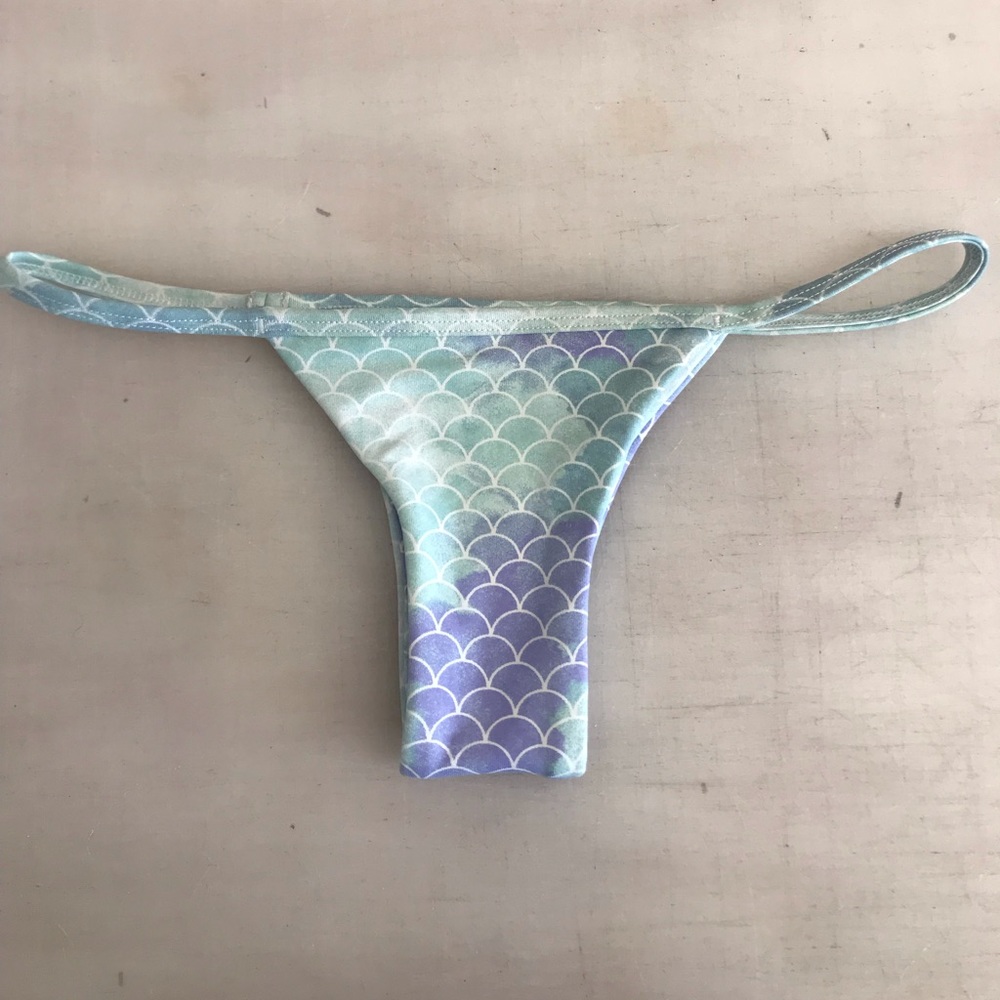 Midori mermaid thong bikini bottom small cheeky